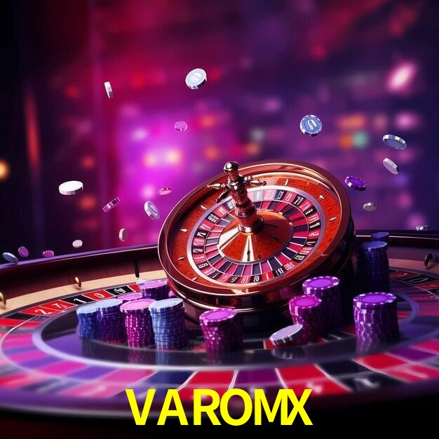 VAROMX Casino - juegos, cajero y retiros Lobby VAROMX Casino con mesas, rodillos, cajero y acceso móvil seguro